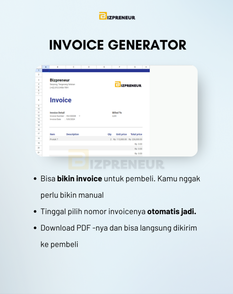 Fitur Sales Dashboard