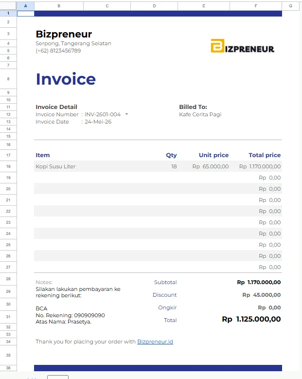 Invoice Generator Finance Tracker Pro